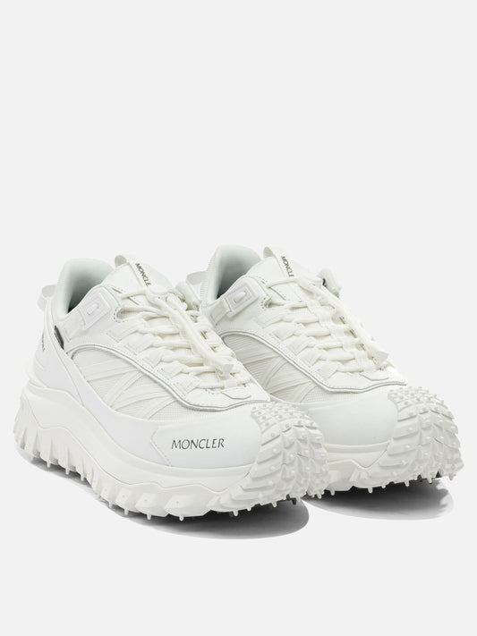 Sneaker basse 100% polyamide - 100% rubber  Bianco - Moncler Uomo | PDP | VIETTI Online Store | 2
