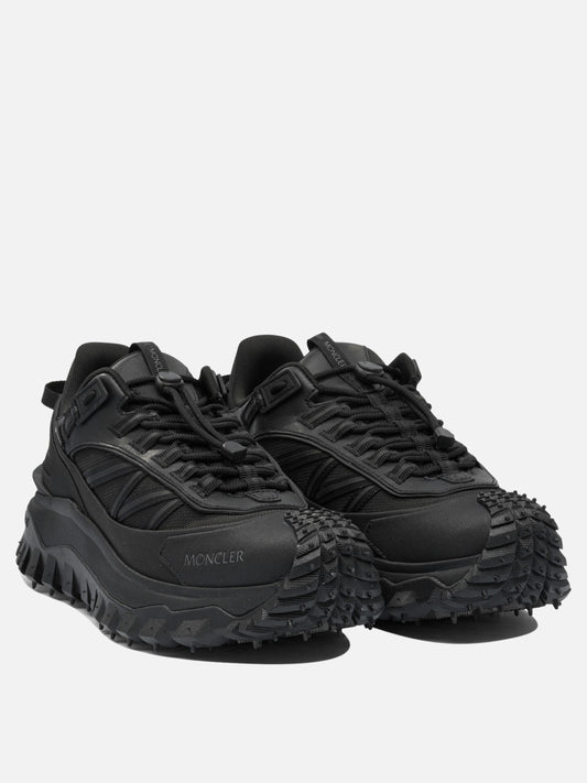 Low top sneakers 100% polyamide - 100% rubber  Black - Moncler Men | PLP | VIETTI Online Store | 2
