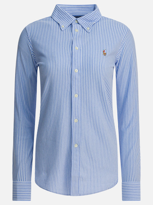 Camicie casual Striped  Azzurro - Polo Ralph Lauren Donna | PLP | VIETTI Online Store 
