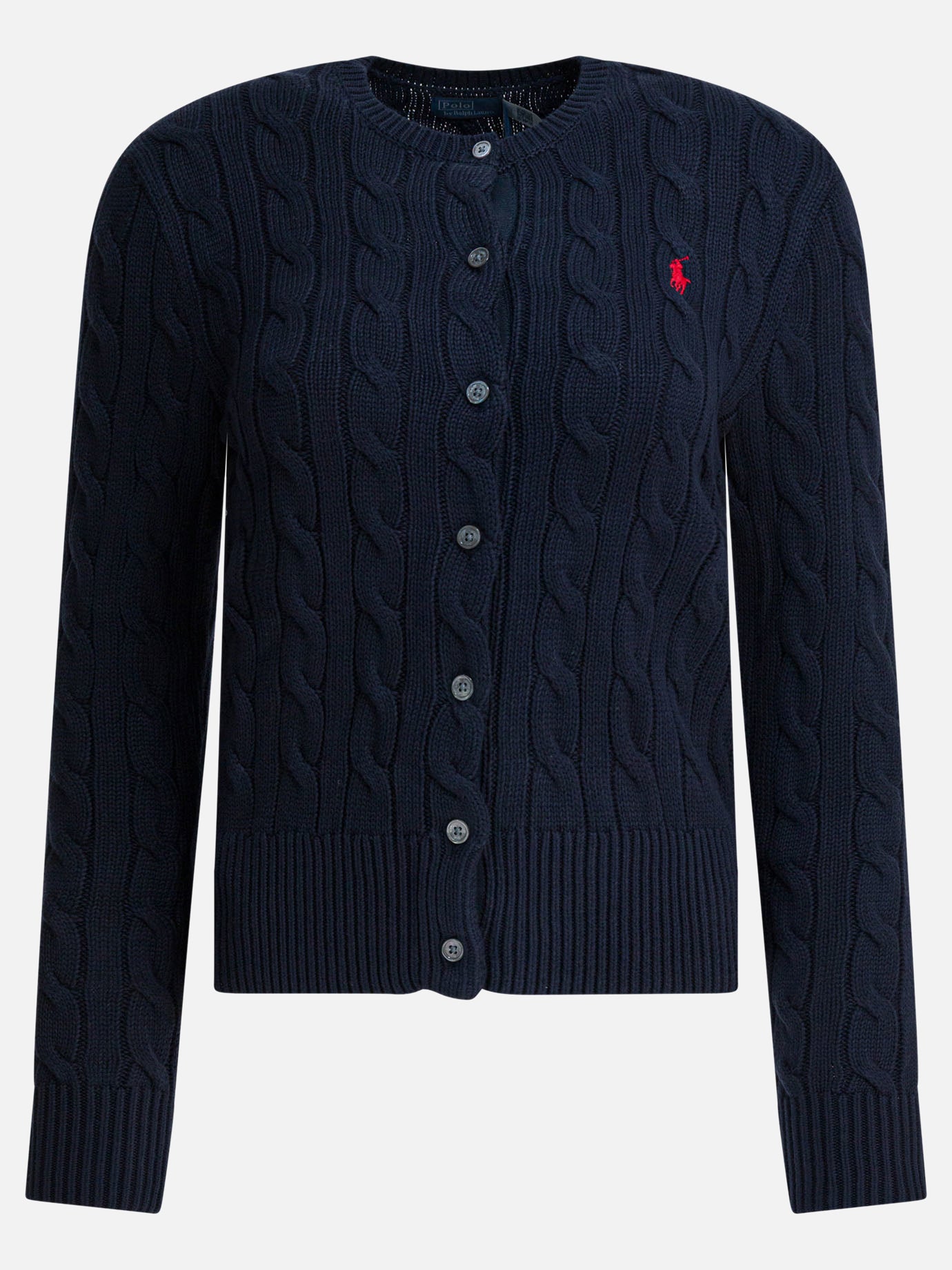 Cardigan Logo  Blu - Polo Ralph Lauren Donna | PDP | VIETTI Online Store | Zoom-Modal
