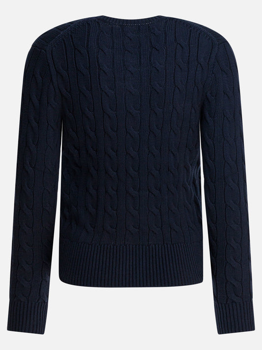 Cardigan Logo  Blu - Polo Ralph Lauren Donna | PLP | VIETTI Online Store | 2
