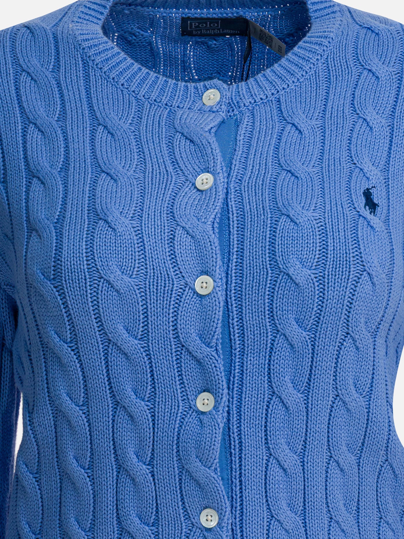 Cardigan Logo  Azzurro - Polo Ralph Lauren Donna | PDP | VIETTI Online Store | Zoom-Modal_3

