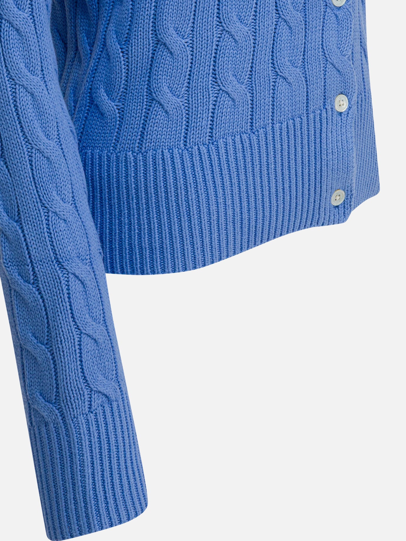 Cardigan Logo  Azzurro - Polo Ralph Lauren Donna | PDP | VIETTI Online Store | thumbnail_4