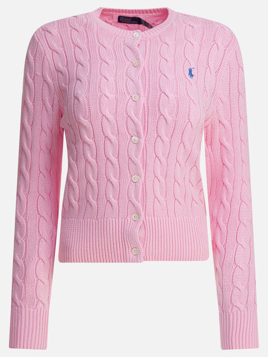 Cardigan Logo  Rosa - Polo Ralph Lauren Donna | PLP | VIETTI Online Store 
