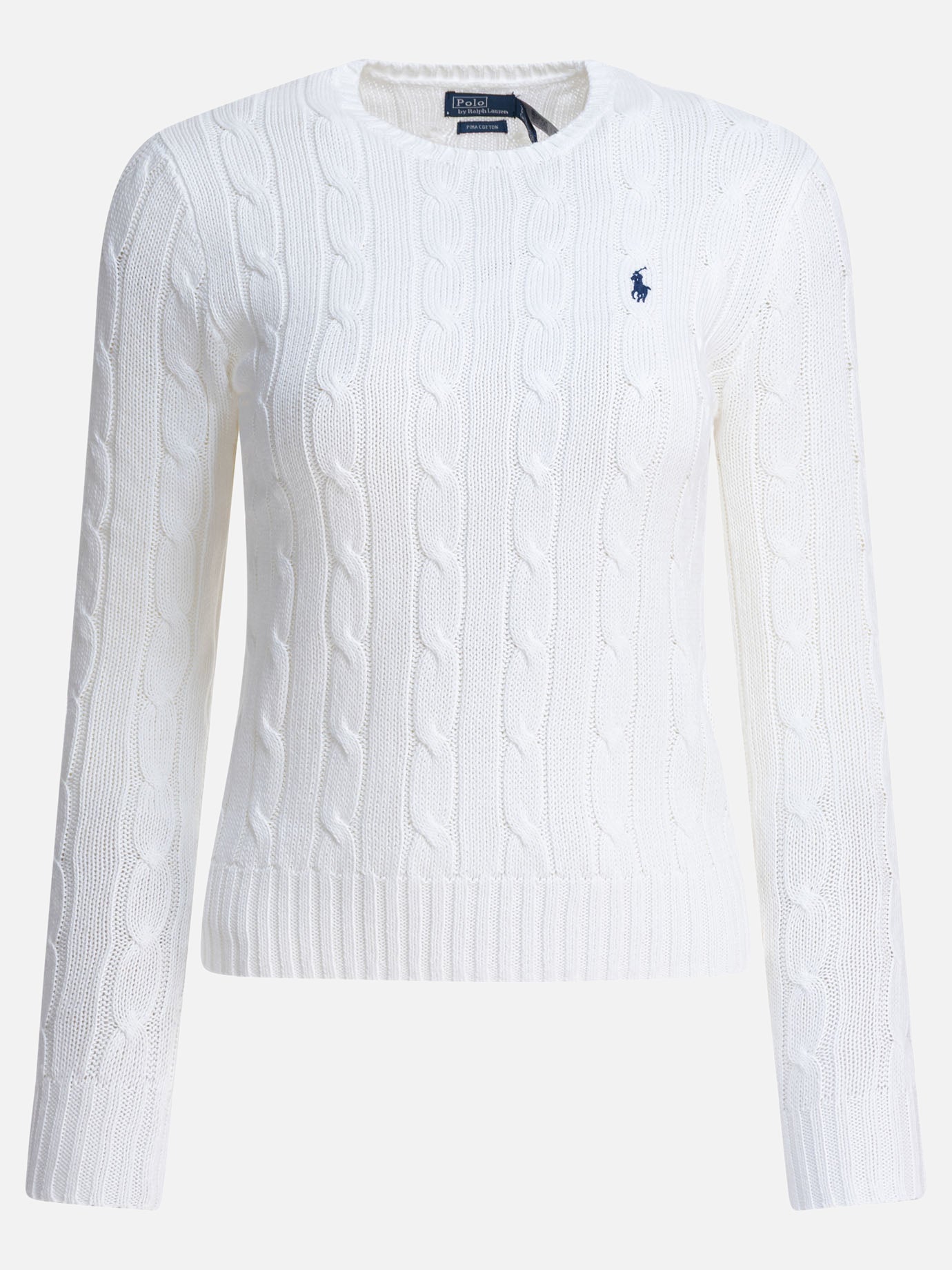 Maglioni girocollo Logo  Bianco - Polo Ralph Lauren Donna | PDP | VIETTI Online Store | thumbnail