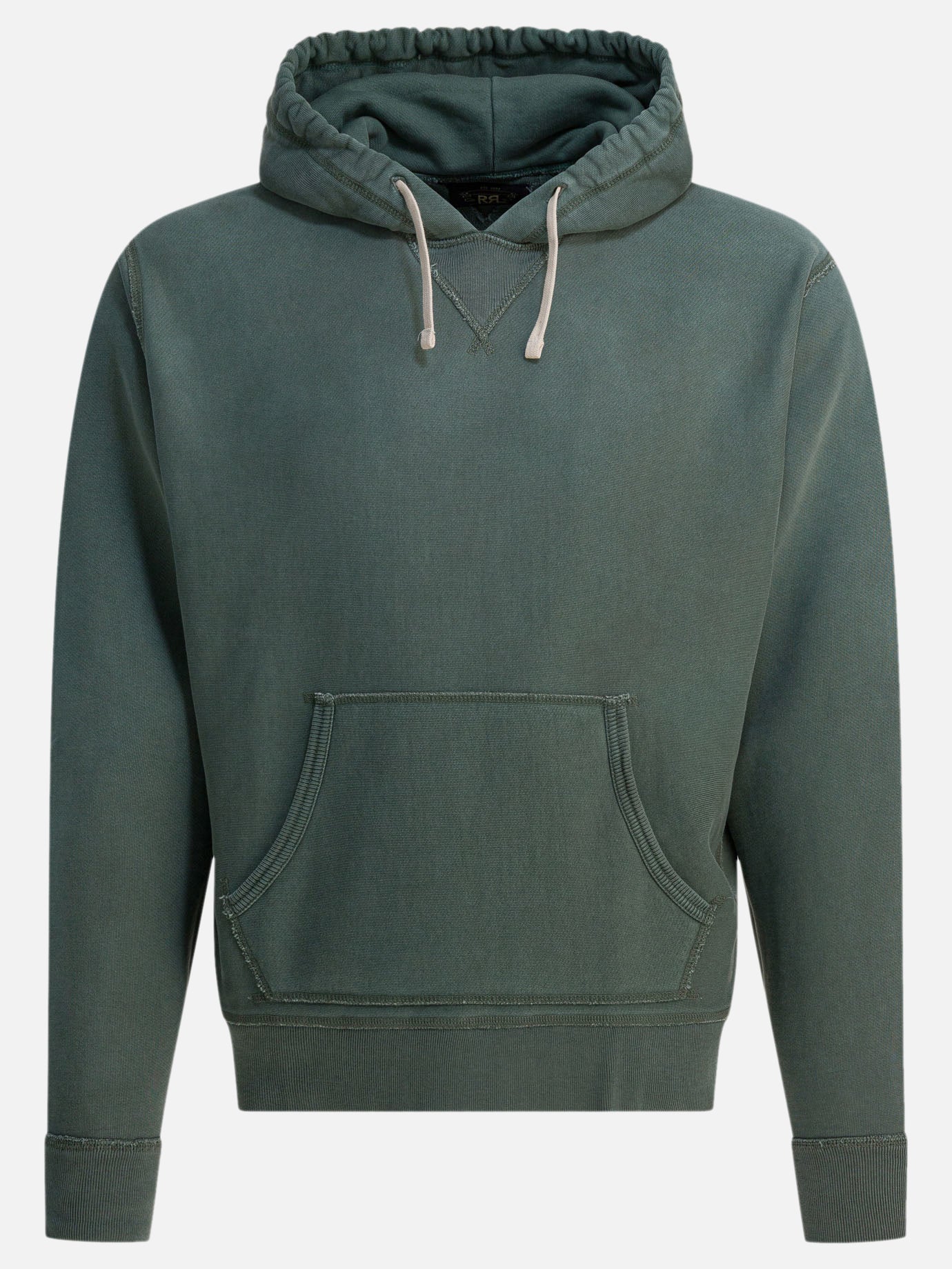 Felpe con cappuccio Solid colour  Verde - RRL by Ralph Lauren Uomo | PDP | VIETTI Online Store | Zoom-Modal
