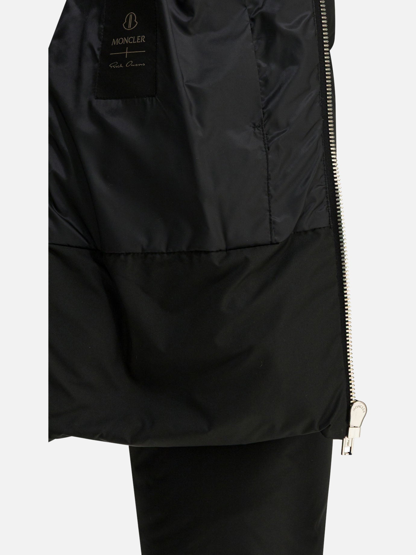 Piumini corti Solid colour  Nero - Rick Owens Donna | PDP | VIETTI Online Store | thumbnail_4
