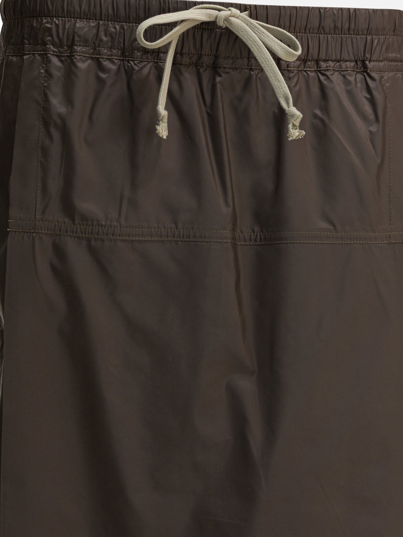 Drawstring shorts Solid colour  Brown - Rick Owens Women | PDP | VIETTI Online Store | Zoom-Modal_3
