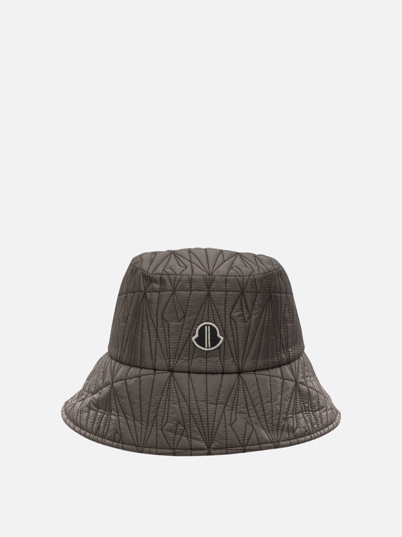 Cappelli bucket 100% polyester - Lining: 100% polyester - Padding: 100% polyester - Other fabric: 75% cotton 25% polyester  Grigio - Rick Owens Donna | PDP | VIETTI Online Store | Zoom-Modal
