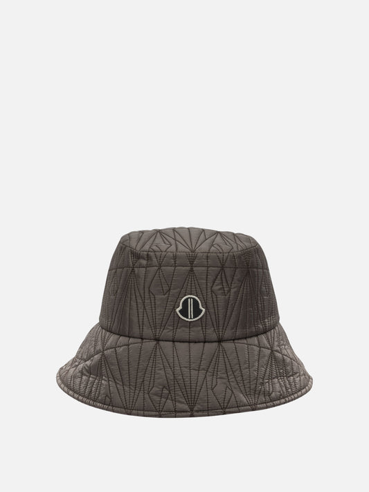 Cappelli bucket 100% polyester - Lining: 100% polyester - Padding: 100% polyester - Other fabric: 75% cotton 25% polyester  Grigio - Rick Owens Donna | PDP | VIETTI Online Store 
