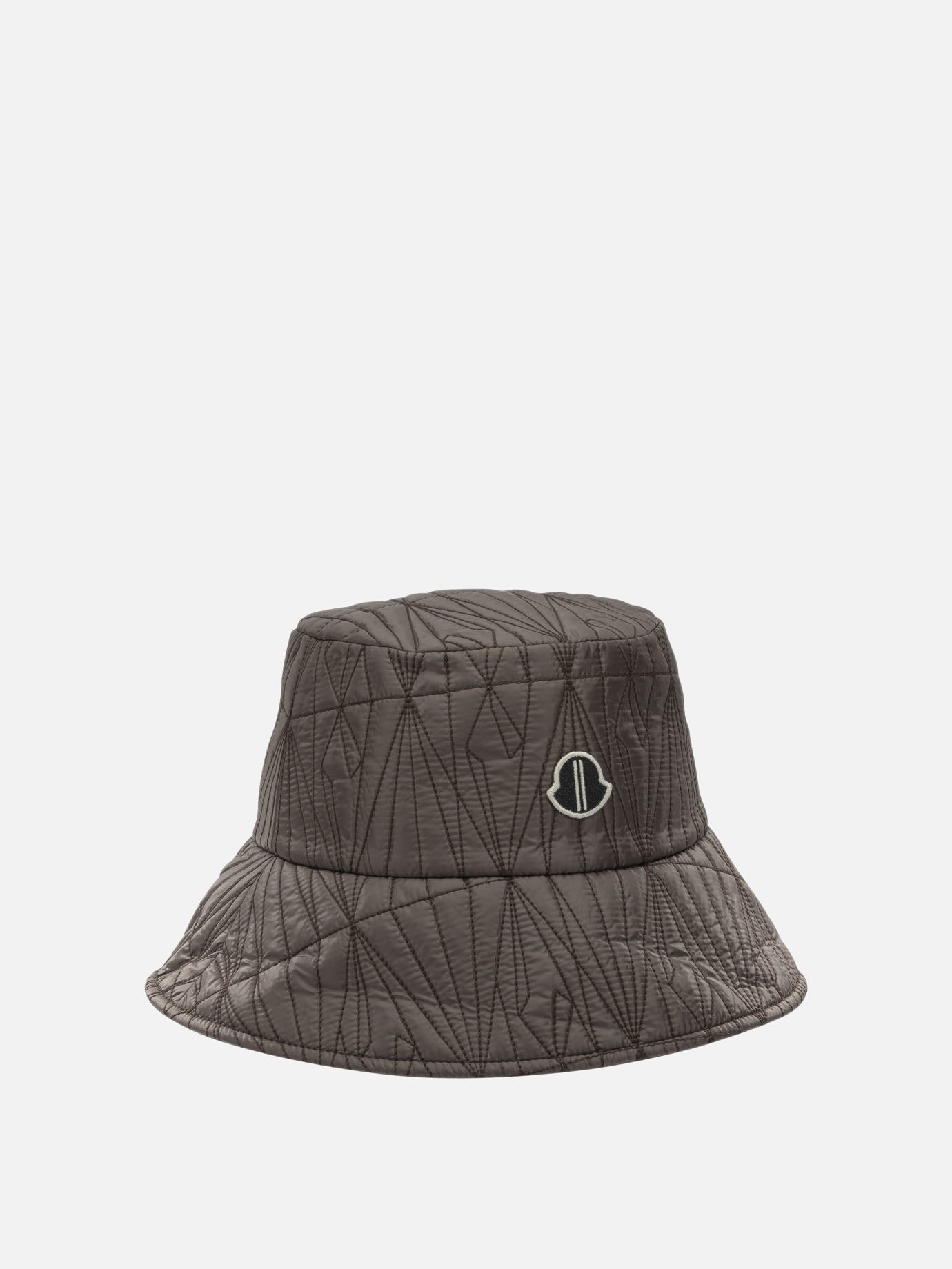 Cappelli bucket 100% polyester - Lining: 100% polyester - Padding: 100% polyester - Other fabric: 75% cotton 25% polyester  Grigio - Rick Owens Donna | PDP | VIETTI Online Store | thumbnail_2