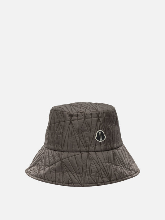 Cappelli bucket 100% polyester - Lining: 100% polyester - Padding: 100% polyester - Other fabric: 75% cotton 25% polyester  Grigio - Rick Owens Donna | PDP | VIETTI Online Store | 2
