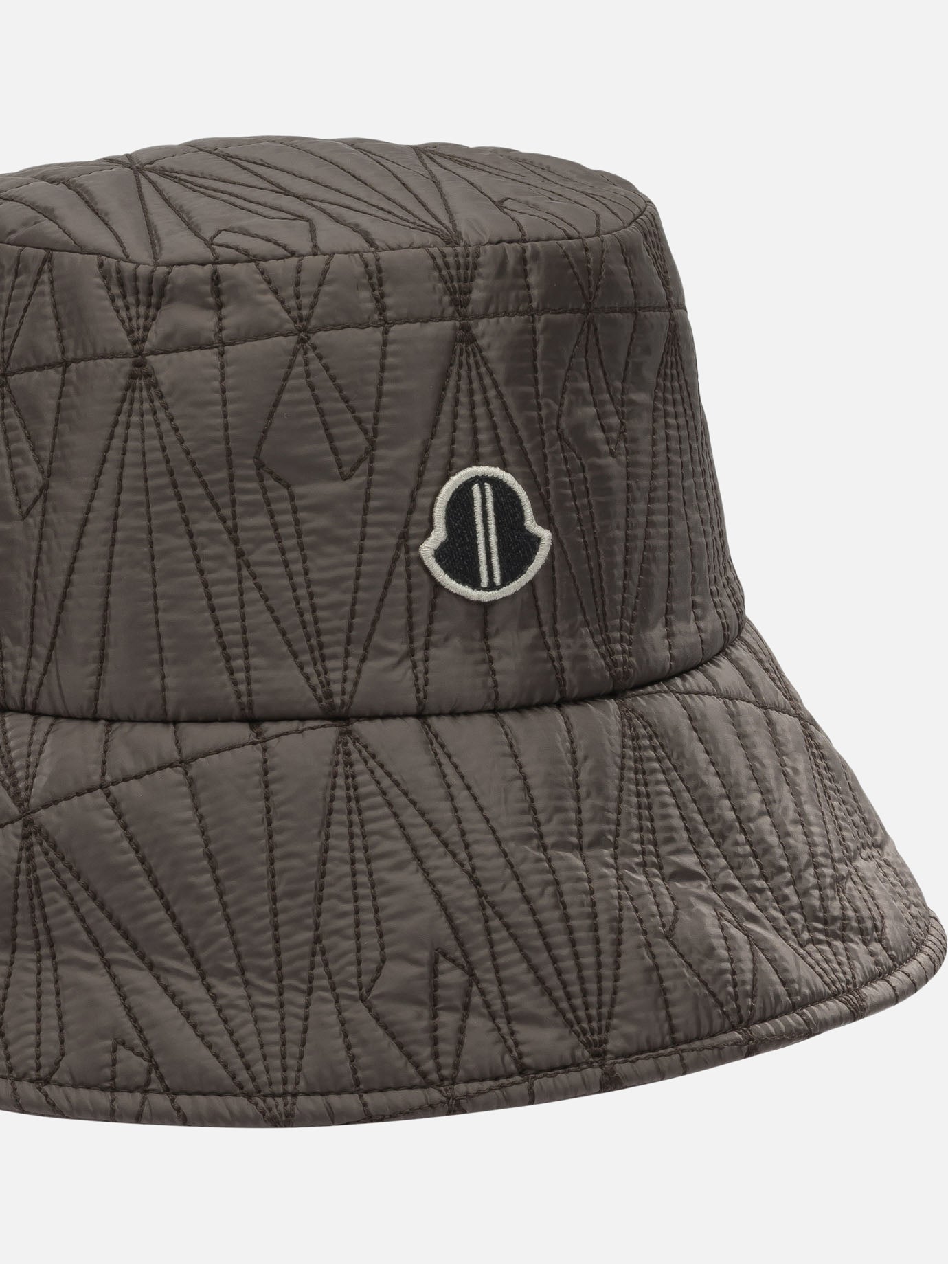 Cappelli bucket 100% polyester - Lining: 100% polyester - Padding: 100% polyester - Other fabric: 75% cotton 25% polyester  Grigio - Rick Owens Donna | PDP | VIETTI Online Store | thumbnail_4