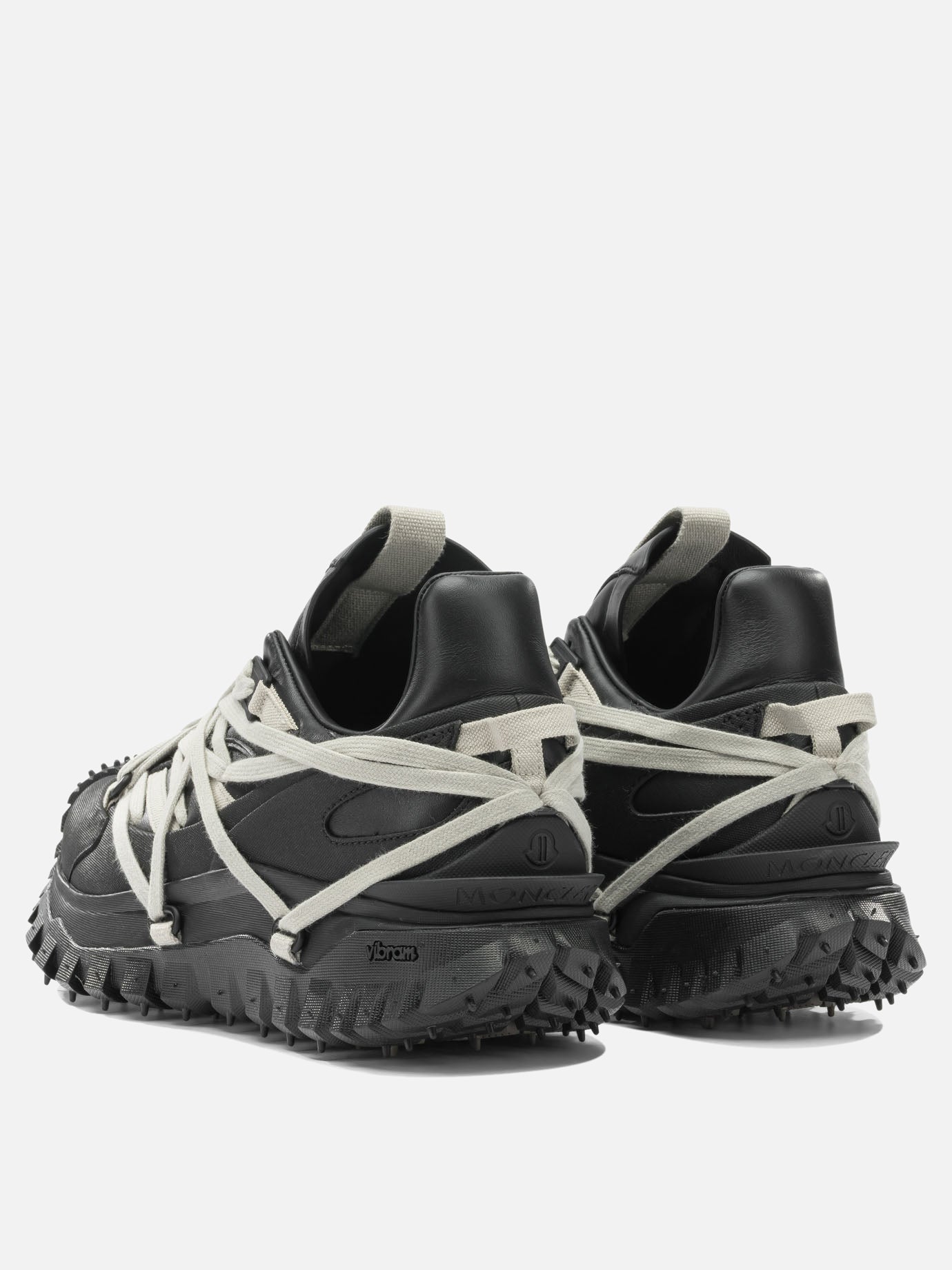 Sneaker basse 100% cow leather - 100% rubber fiber  Nero - Rick Owens Uomo | PDP | VIETTI Online Store | thumbnail_4