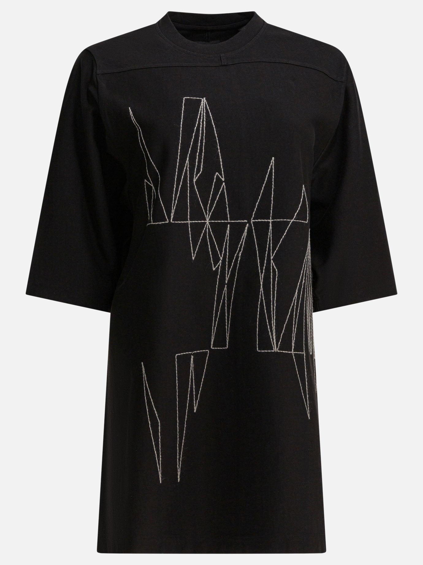 T-shirt girocollo Graphics  Nero - Rick Owens Donna | PDP | VIETTI Online Store | Zoom-Modal
