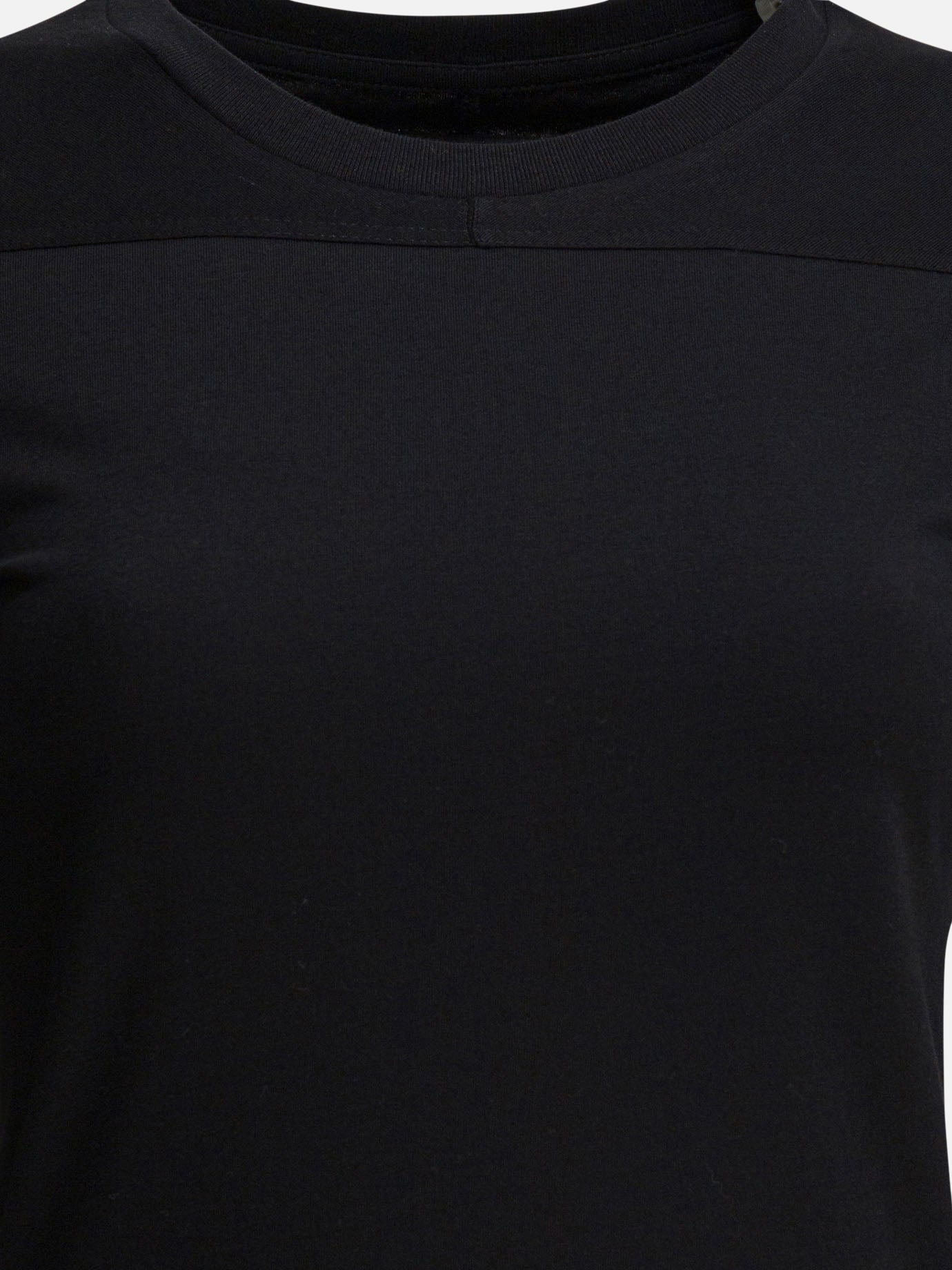 T-shirt girocollo Solid colour  Nero - Rick Owens Donna | PDP | VIETTI Online Store | Zoom-Modal_3
