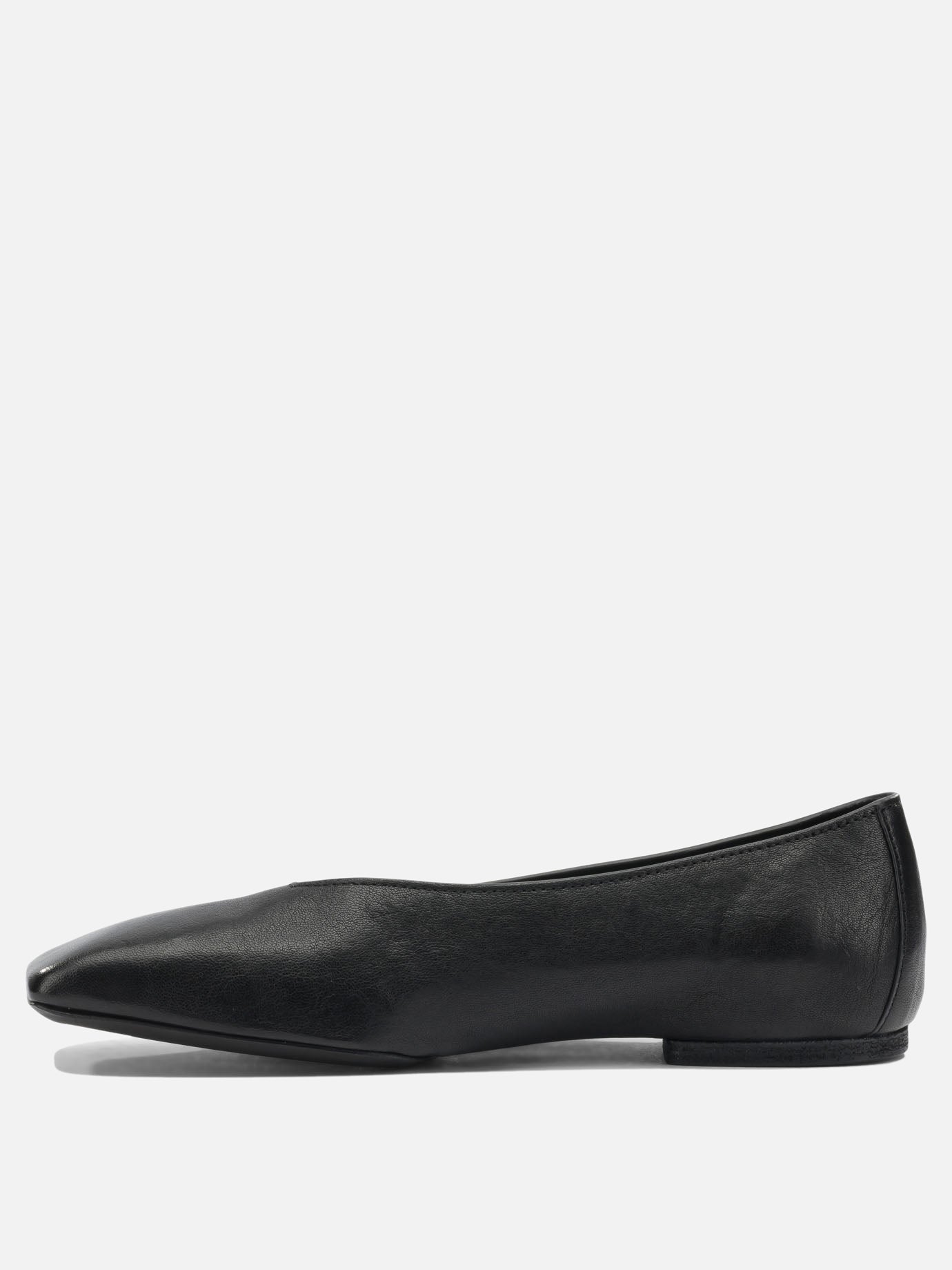Classic ballet flats 100% ram leather - 100% cow leather  Black - Rick Owens Women | PDP | VIETTI Online Store | Zoom-Modal_3
