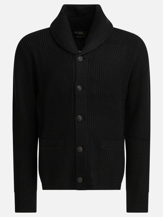 Cardigan Solid colour  Nero - RRL by Ralph Lauren Uomo | PLP | VIETTI Online Store 
