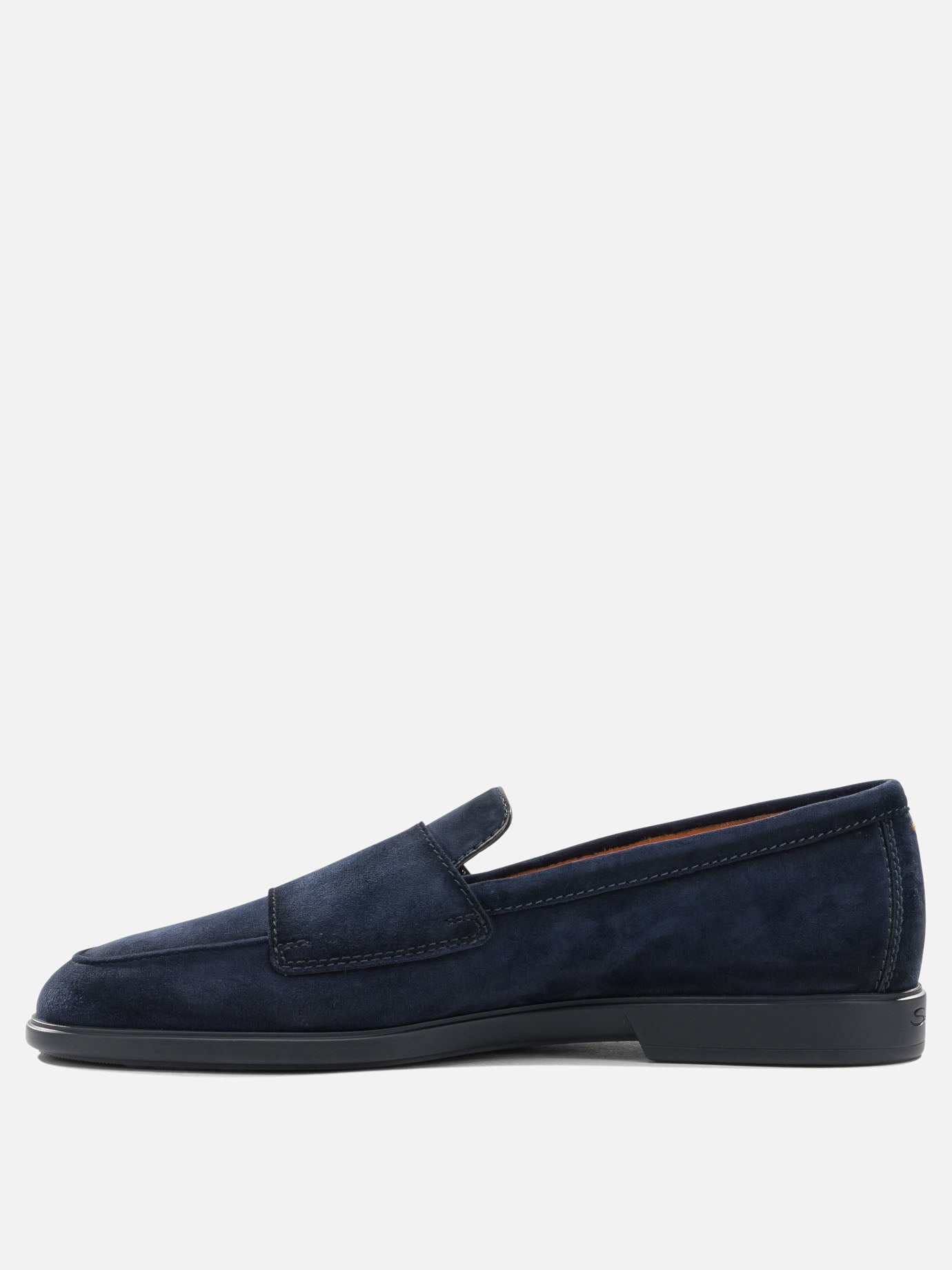 Mocassini 100% suede - 100% rubber  Blu - Santoni Uomo | PDP | VIETTI Online Store | Zoom-Modal_3
