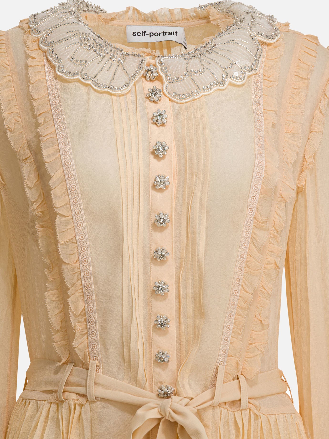 Abiti corti Solid colour  Beige - Self-portrait Donna | PDP | VIETTI Online Store | Zoom-Modal_3
