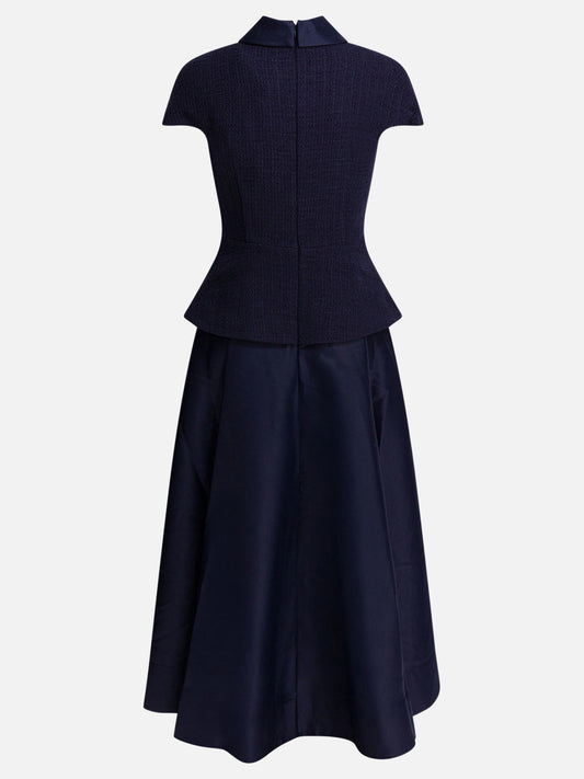 Abiti midi Solid colour  Blu - Self-portrait Donna | PLP | VIETTI Online Store | 2
