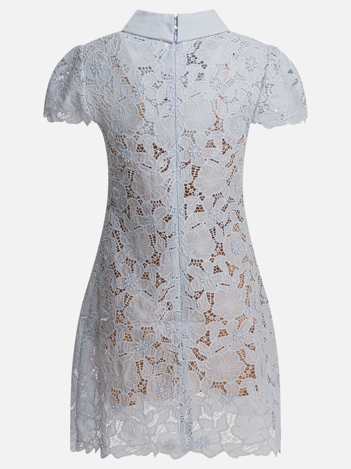 Abiti corti Solid colour  Blu - Self-portrait Donna | PDP | VIETTI Online Store | thumbnail_2