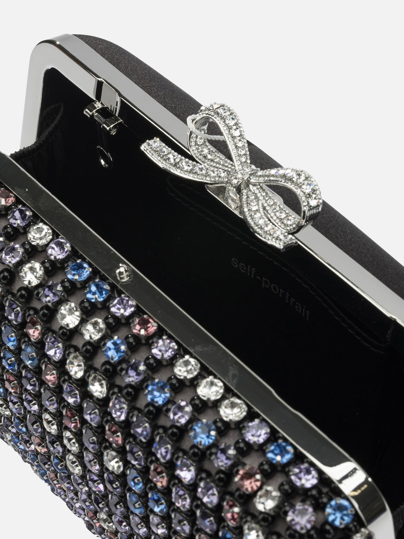 Pouch 97% polyester 3% elastane  Black - Self-portrait Women | PDP | VIETTI Online Store | thumbnail_5