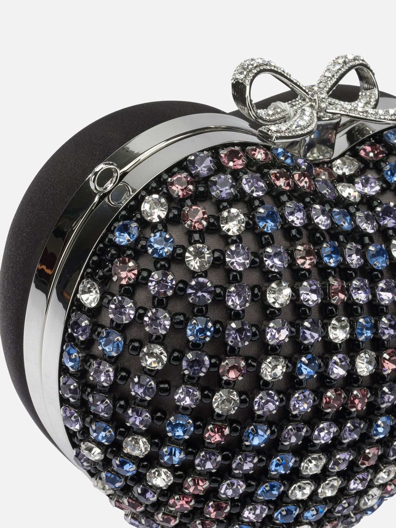 Minaudiere 97% polyester 3% elastane  Black - Self-portrait Women | PDP | VIETTI Online Store | thumbnail_4