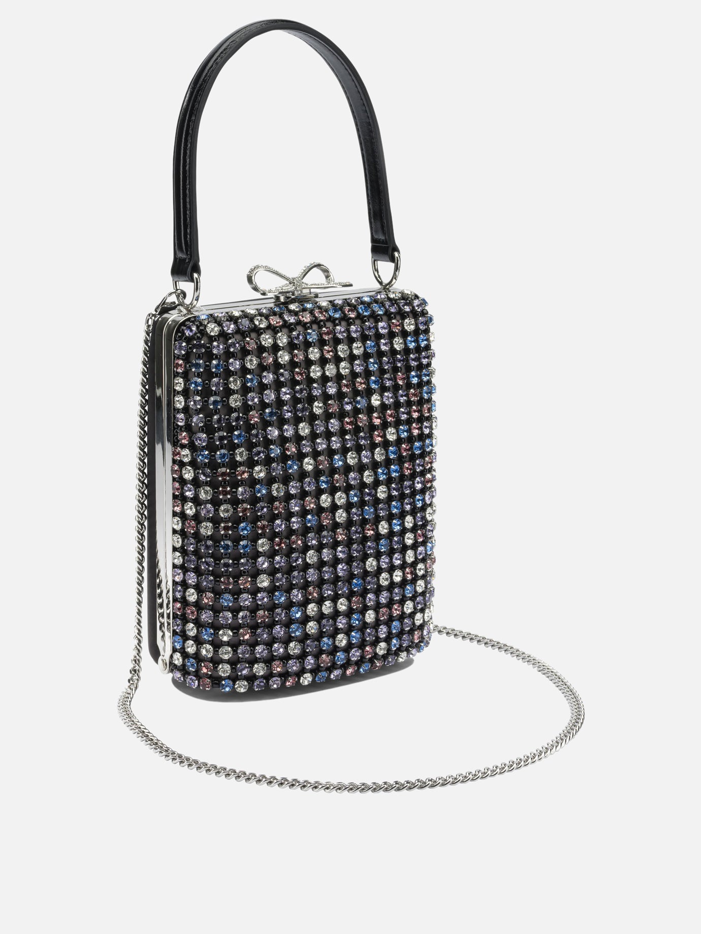 Borse mini 97% polyester 3% elastane  Nero - Self-portrait Donna | PDP | VIETTI Online Store | Zoom-Modal_2
