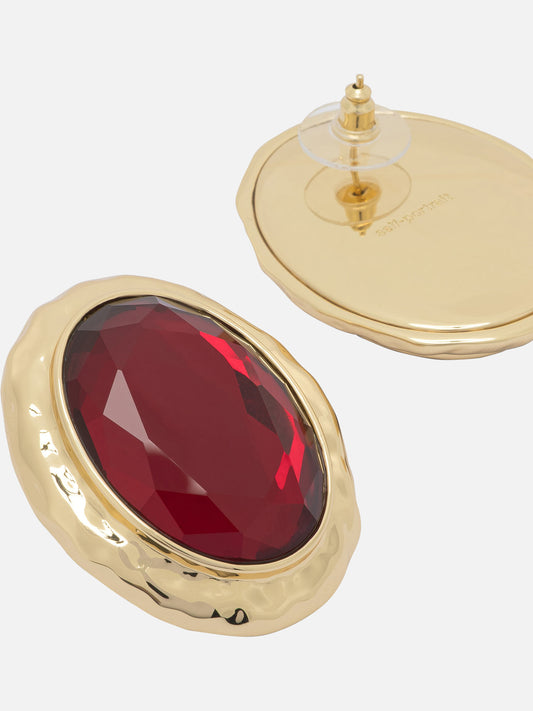 Orecchini 100% brass  Rosso - Self-portrait Donna | PDP | VIETTI Online Store | 2
