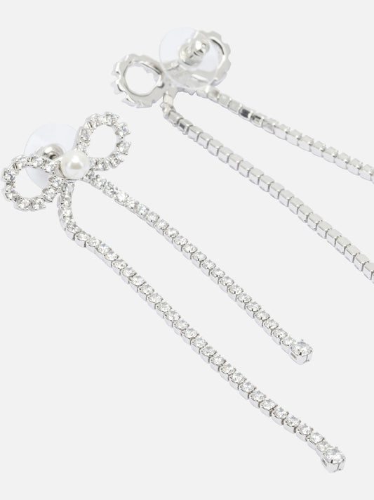 Orecchini 100% brass  Argento - Self-portrait Donna | VIETTI Online Store | 2
