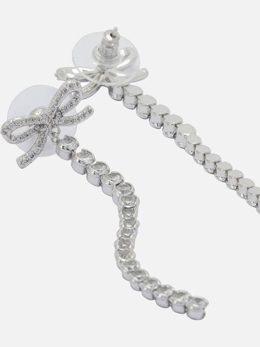 Orecchini 100% brass  Argento - Self-portrait Donna | VIETTI Online Store | 2
