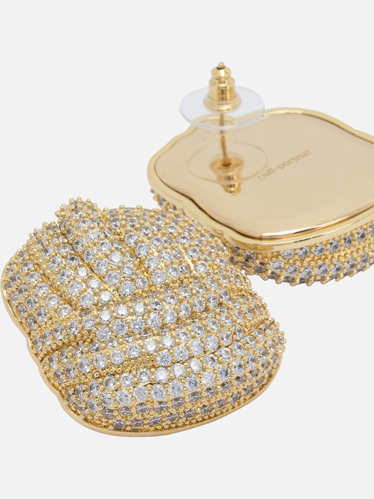 Orecchini 100% brass - 5% zircon  Oro - Self-portrait Donna | VIETTI Online Store | 2
