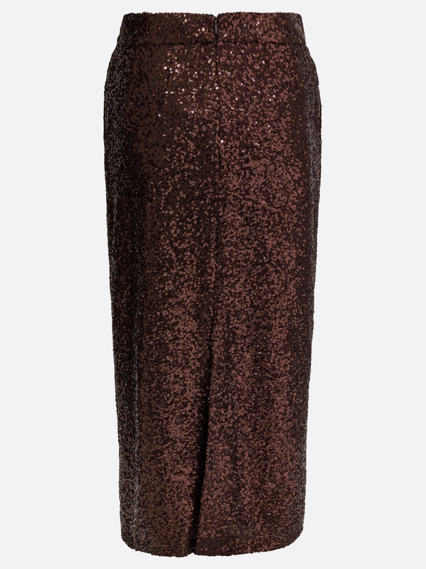 Gonne midi Solid colour  Marrone - Semper Donna | PDP | VIETTI Online Store | Zoom-Modal_2
