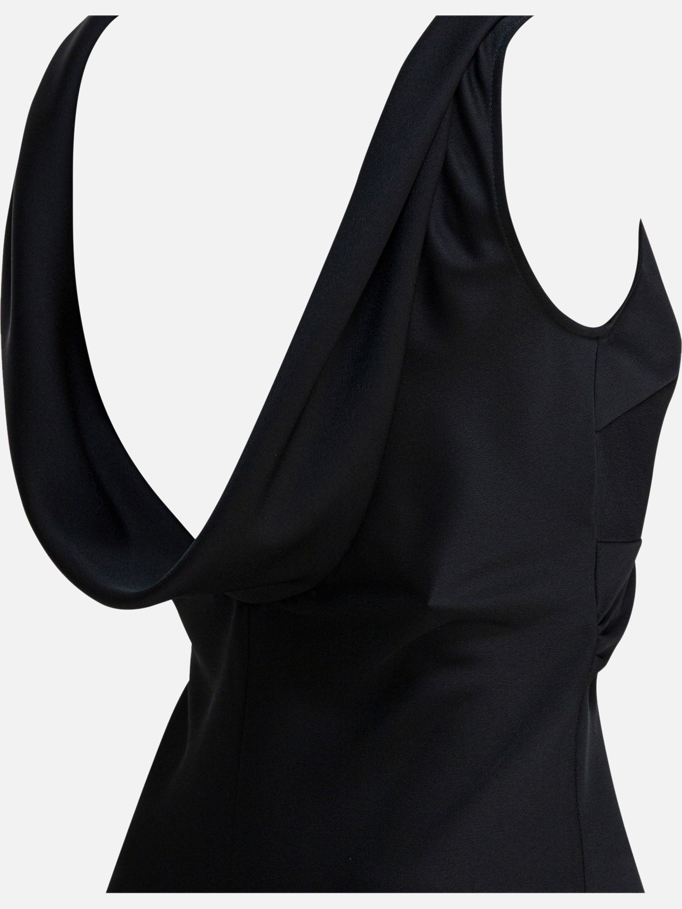 Abiti lunghi Solid colour  Nero - Semper Donna | PDP | VIETTI Online Store | Zoom-Modal_4
