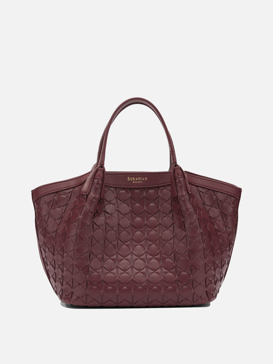 Borse piccole 100% nappa leather  Bordeaux - Serapian Donna | VIETTI Online Store 
