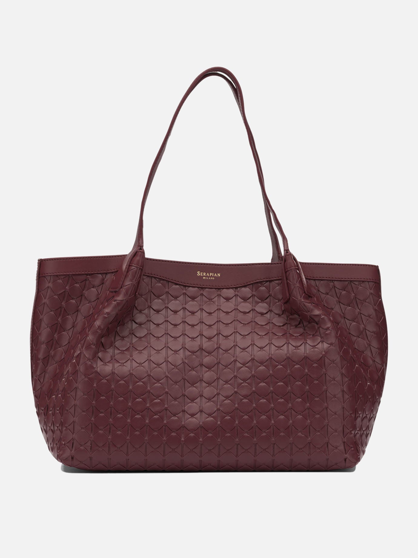 Borse piccole 100% nappa leather  Bordeaux - Serapian Donna | PDP | VIETTI Online Store | Zoom-Modal
