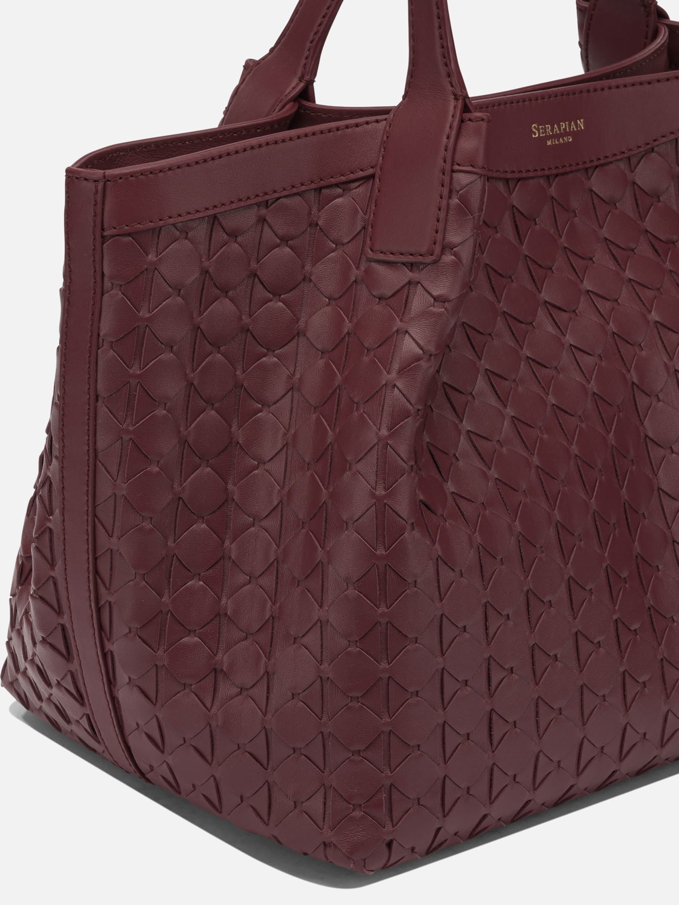Borse piccole 100% nappa leather  Bordeaux - Serapian Donna | PDP | VIETTI Online Store | Zoom-Modal_4

