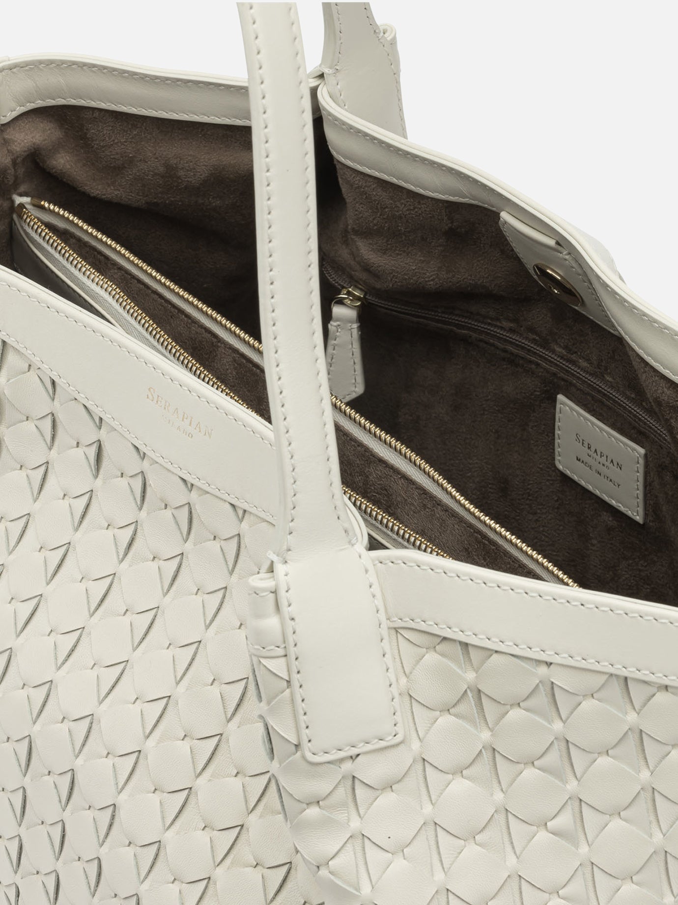 Borse piccole 100% nappa leather  Bianco - Serapian Donna | PDP | VIETTI Online Store | Zoom-Modal_5
