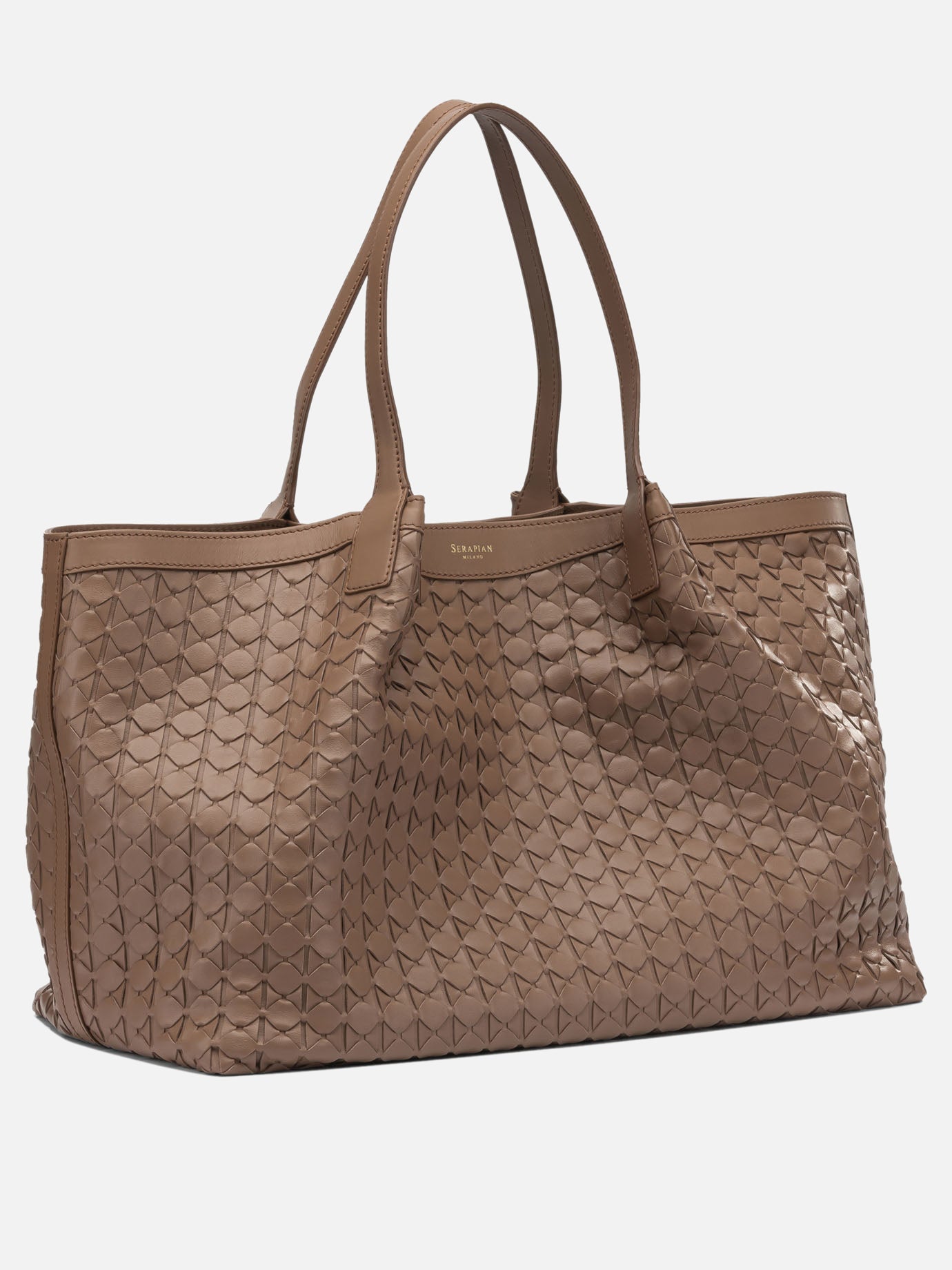 Borse grandi 100% nappa leather  Marrone - Serapian Donna | PDP | VIETTI Online Store | Zoom-Modal_2
