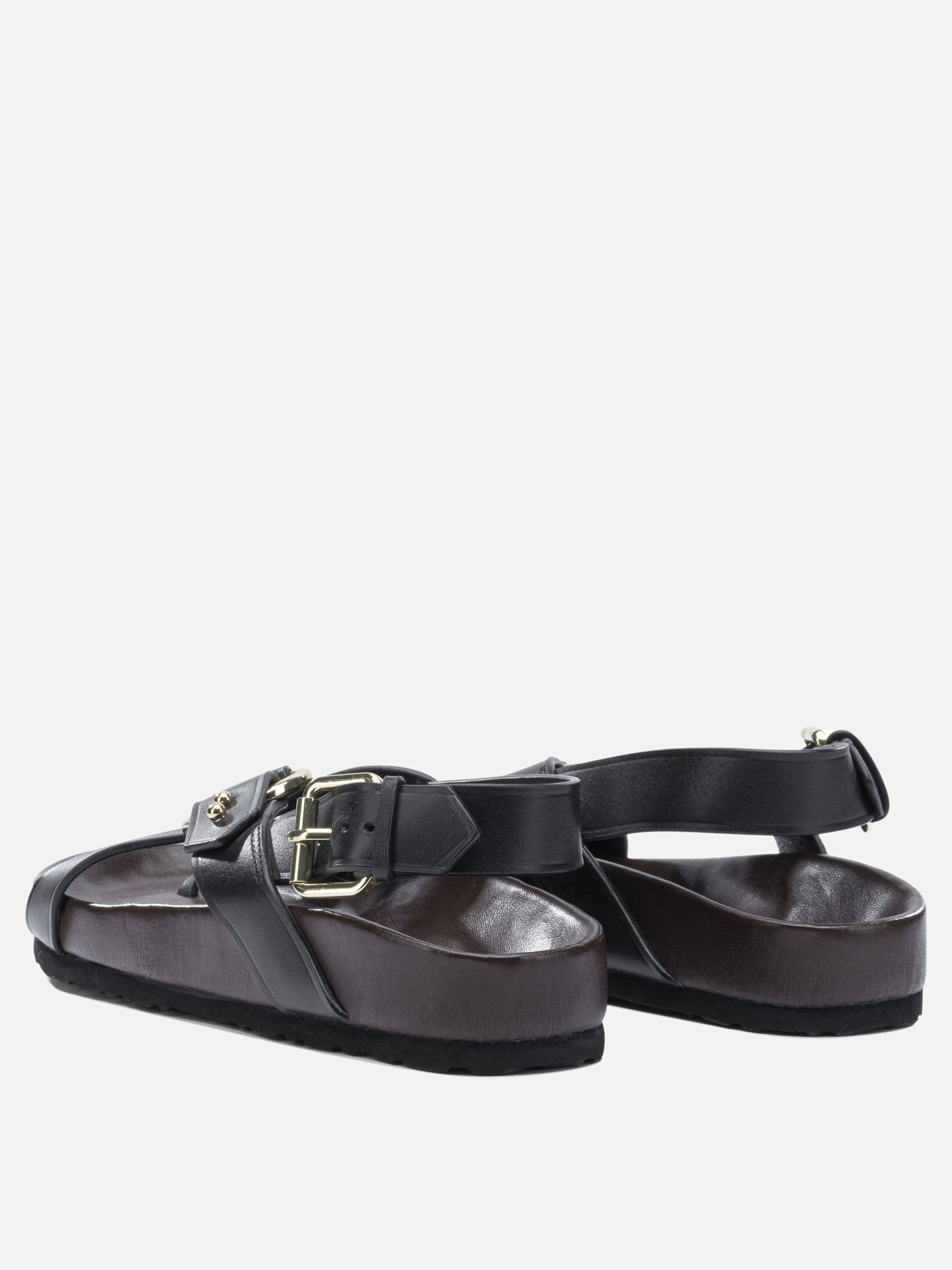 Sandali bassi 100% leather - 100% rubber  Nero - Soeur Donna | PDP | VIETTI Online Store | Zoom-Modal_4
