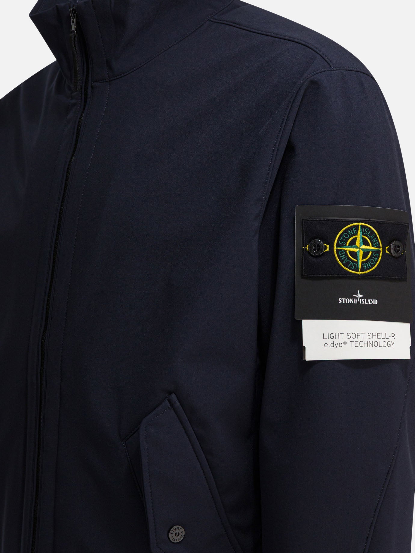 Raincoats & Trench coats Logo  Blue - Stone Island Men | PDP | VIETTI Online Store | thumbnail_3