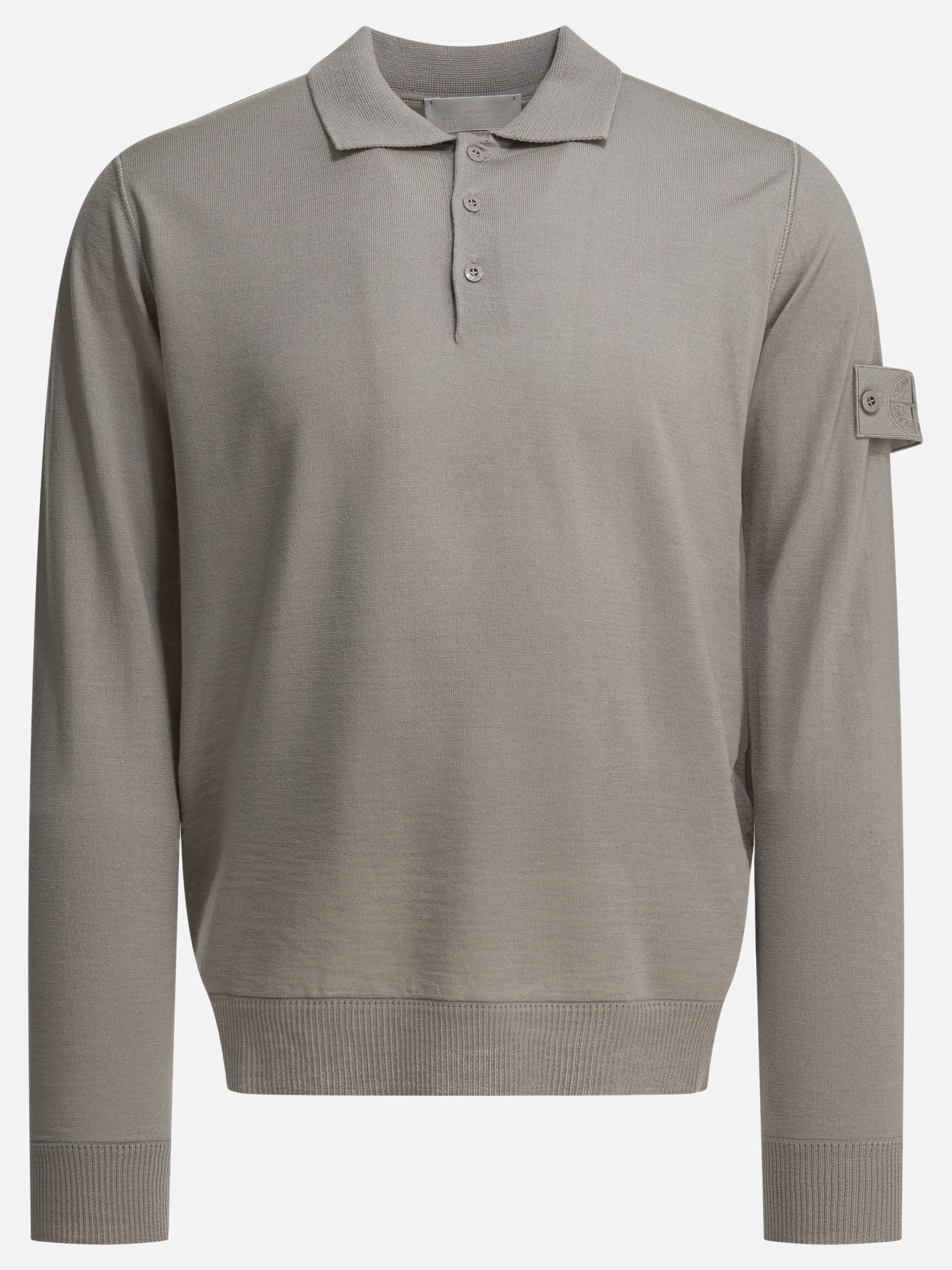 Maglioni polo Solid colour  Grigio - Stone Island Uomo | PDP | VIETTI Online Store | thumbnail