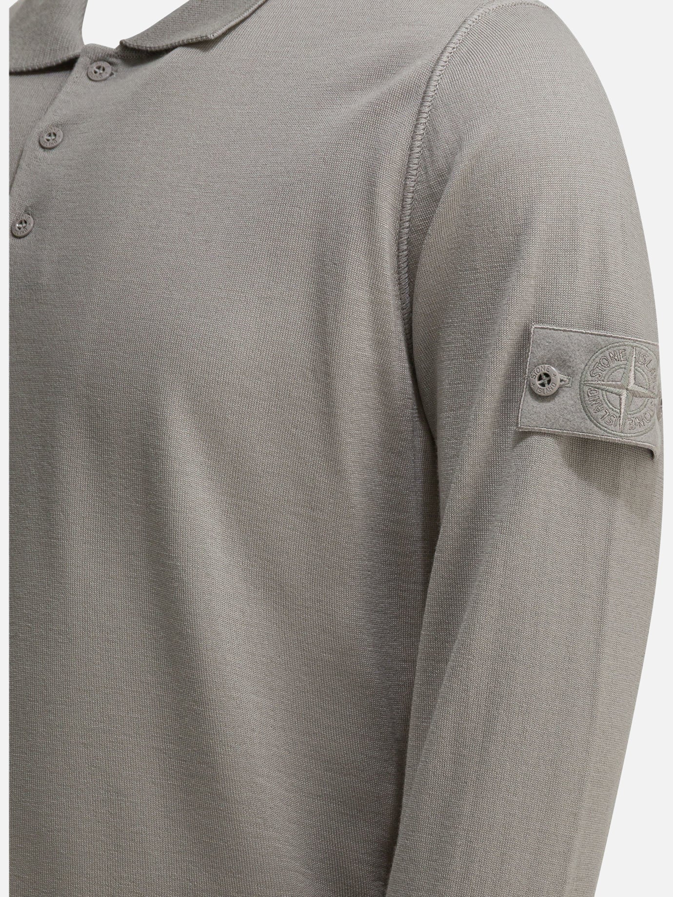 Maglioni polo Solid colour  Grigio - Stone Island Uomo | PDP | VIETTI Online Store | thumbnail_4