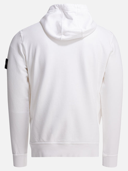 Felpe con cappuccio Logo  Bianco - Stone Island Uomo | PDP | VIETTI Online Store | 2
