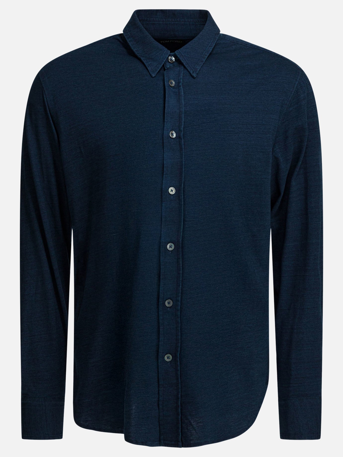 Camicie casual Solid colour  Blu - Tom Ford Uomo | PDP | VIETTI Online Store | Zoom-Modal
