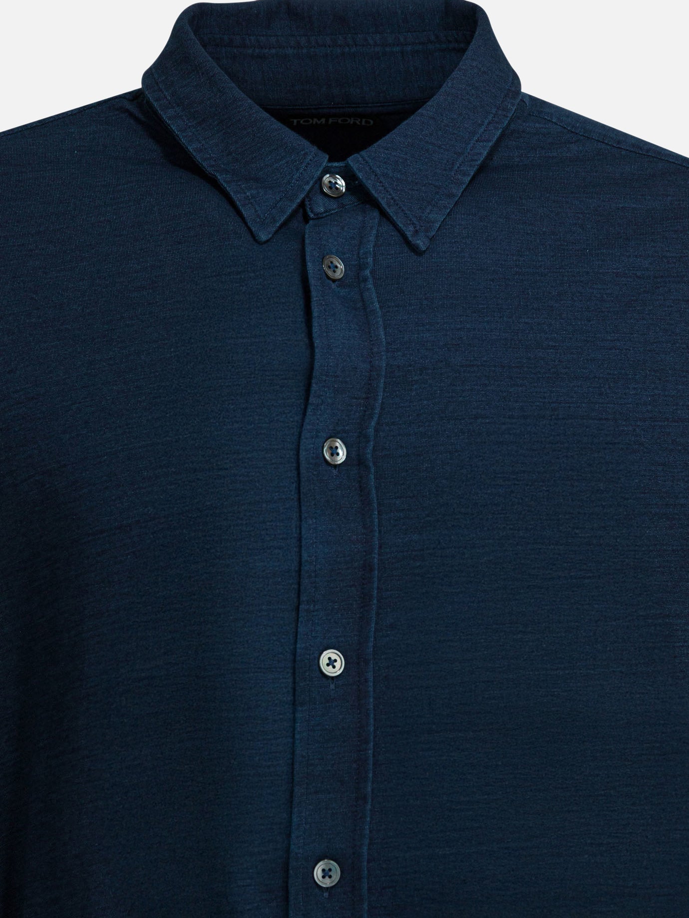 Camicie casual Solid colour  Blu - Tom Ford Uomo | PDP | VIETTI Online Store | Zoom-Modal_3

