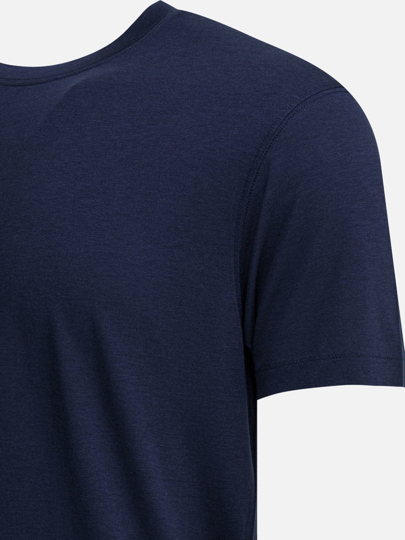 T-shirt girocollo Solid colour  Blu - Tom Ford Uomo | PDP | VIETTI Online Store | Zoom-Modal_3
