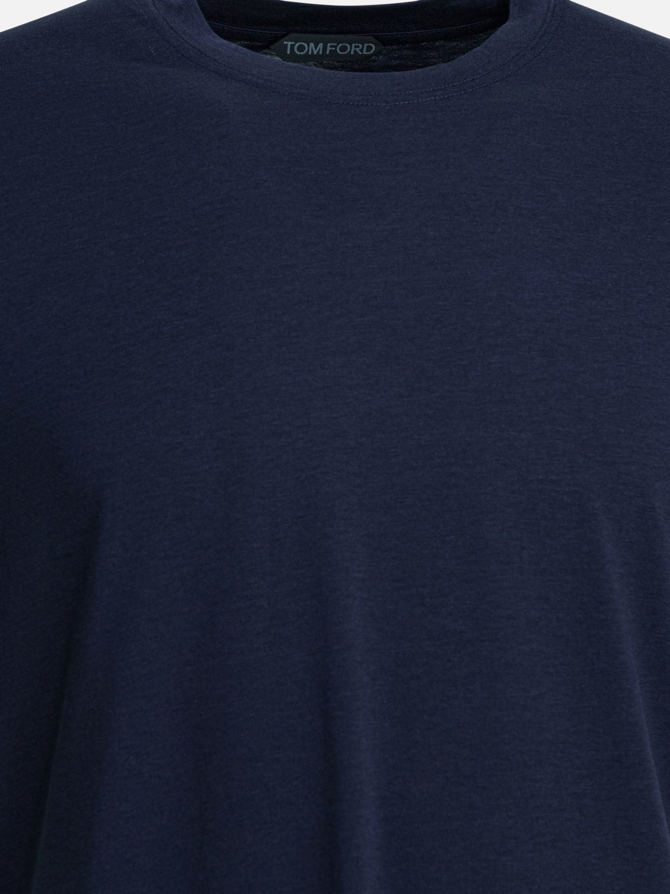 T-shirt girocollo Solid colour  Blu - Tom Ford Uomo | PDP | VIETTI Online Store | Zoom-Modal_4
