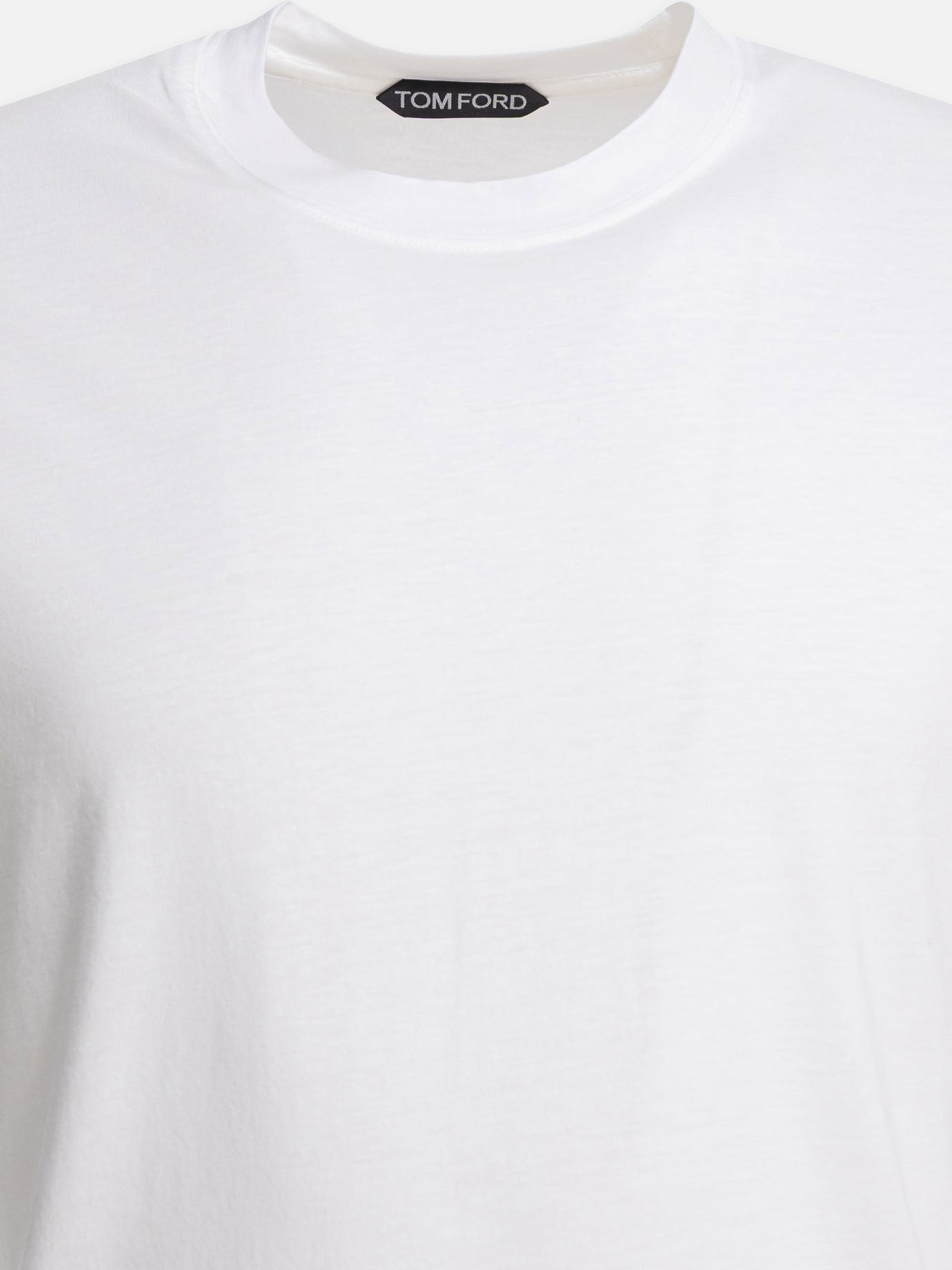 T-shirt girocollo Solid colour  Bianco - Tom Ford Uomo | PDP | VIETTI Online Store | Zoom-Modal_3
